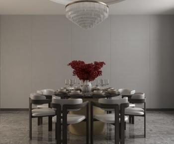 Modern Dining Table And Chairs-ID:136554001