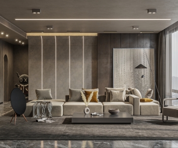 Wabi-sabi Style A Living Room-ID:814811943