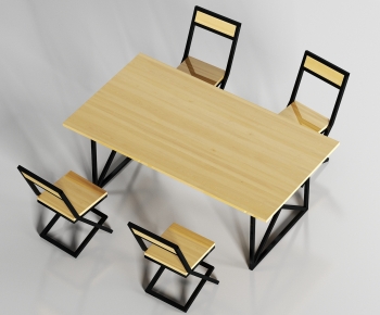 Modern Dining Table And Chairs-ID:836249115