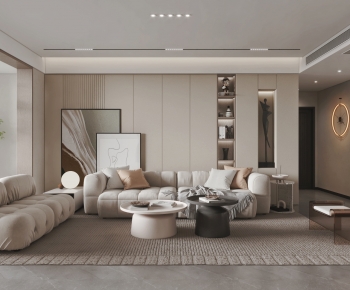 Modern A Living Room-ID:864486934
