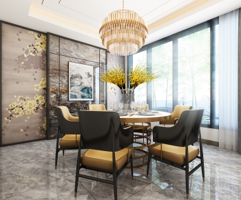 New Chinese Style Dining Room-ID:943902026