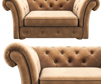 Simple European Style Single Sofa-ID:926290995