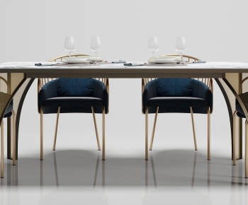 Modern Dining Table And Chairs-ID:613571889