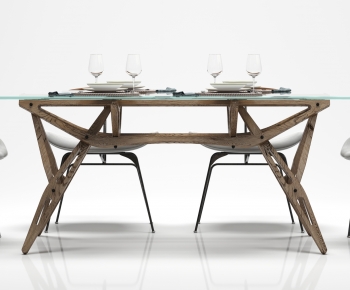 Modern Dining Table And Chairs-ID:441013105