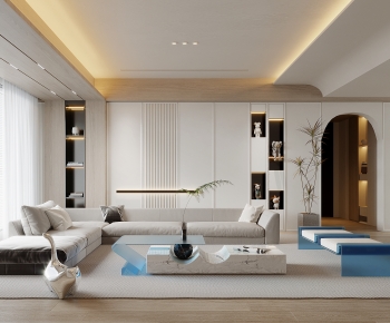 Modern A Living Room-ID:410094985