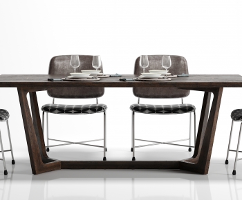 Modern Dining Table And Chairs-ID:908749141