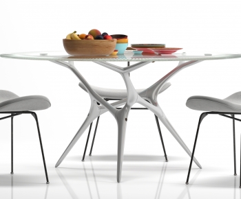 Modern Dining Table And Chairs-ID:398787029