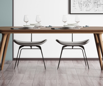 Modern Dining Table And Chairs-ID:391232016