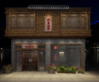 Chinese Style Facade Element-ID:980242976