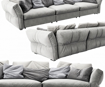 Modern Three-seat Sofa-ID:954539065