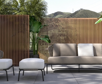 Modern Outdoor Sofa-ID:482125042
