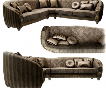 Simple European Style Corner Sofa-ID:738548041