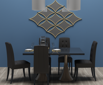 Modern Dining Table And Chairs-ID:511156089