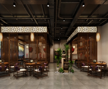 Chinese Style Catering Space-ID:338869093