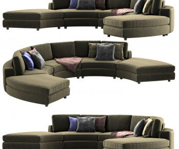 Modern Curved Sofa-ID:824670084