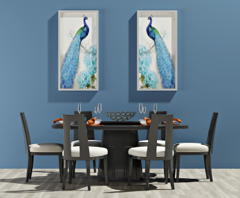 Modern Dining Table And Chairs-ID:270816095