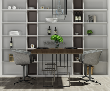 Modern Dining Table And Chairs-ID:692600015