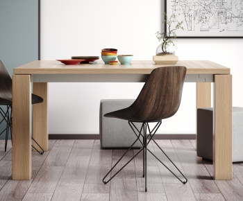 Modern Dining Table And Chairs-ID:519412999
