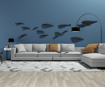 Modern Sofa Combination-ID:999011047