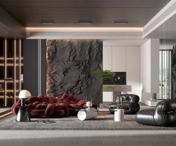 Modern A Living Room-ID:579210049