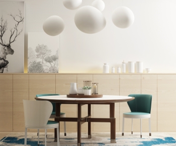 Modern Dining Table And Chairs-ID:468727114