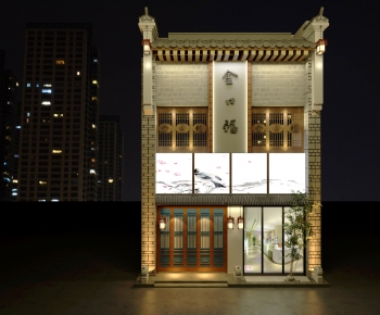 Chinese Style Facade Element-ID:363215929