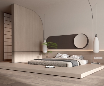 Japanese Style Bedroom-ID:123199949