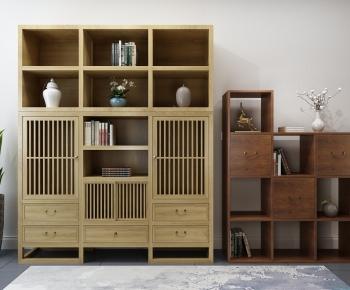 New Chinese Style Bookcase-ID:795368912