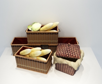 New Chinese Style Storage Basket-ID:995635992