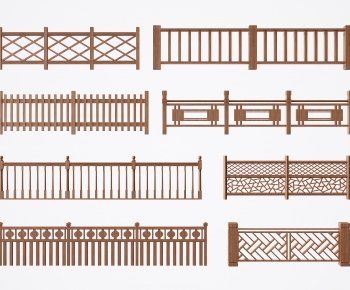New Chinese Style Guardrail-ID:791168931
