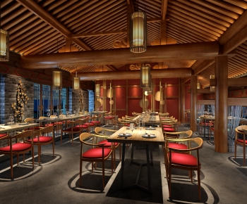 New Chinese Style Catering Space-ID:910448078