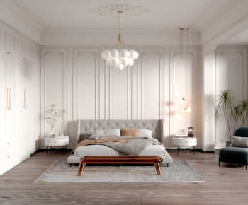 French Style Bedroom-ID:966113093
