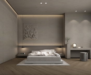 Wabi-sabi Style Bedroom-ID:495750964