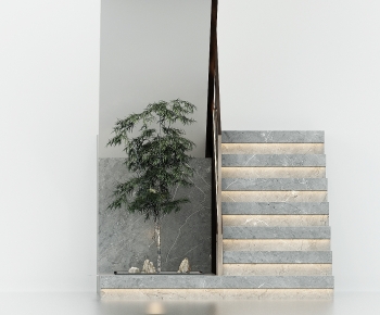 Modern Stair Balustrade/elevator-ID:860414037