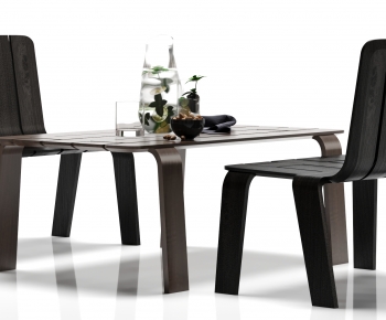 Modern Dining Table And Chairs-ID:548742068