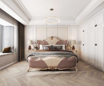Simple European Style Bedroom-ID:871016981