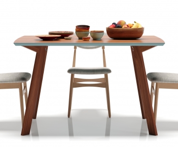 Modern Dining Table And Chairs-ID:220357895