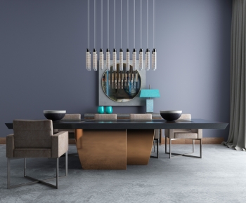 Modern Dining Table And Chairs-ID:542109018
