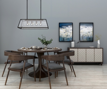 Modern Dining Table And Chairs-ID:845160963