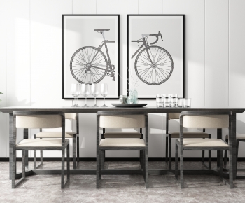 Modern Dining Table And Chairs-ID:685004956