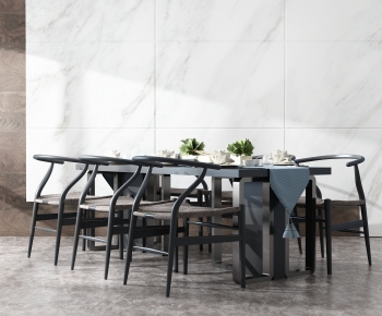 Modern Dining Table And Chairs-ID:179188972