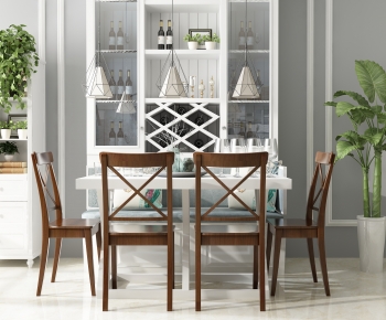 Modern Dining Table And Chairs-ID:178739077