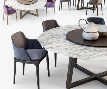 Modern Dining Table And Chairs-ID:619193089