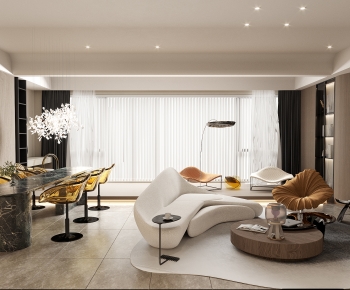 Modern A Living Room-ID:448962937