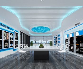 Modern Office Products Exhibition Hall-ID:256812104
