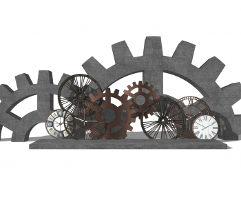 Industrial Style Sculpture-ID:859810111