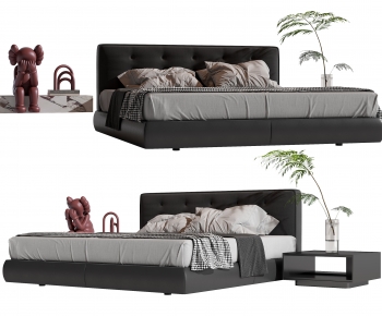 Modern Double Bed-ID:354648118