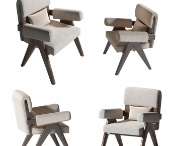 Wabi-sabi Style Lounge Chair-ID:252540112