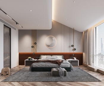 Modern Bedroom-ID:555614954