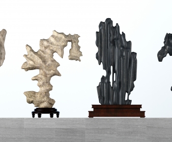 中式太湖石雕塑摆件-ID:469022045